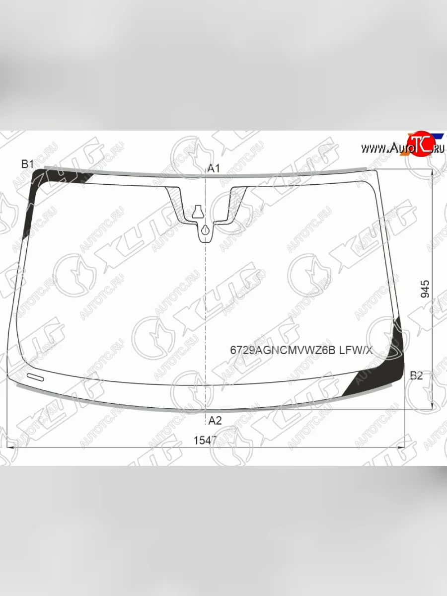 Стекло лобовое (камера, датчик дождя, молдинг) XYG Porsche Cayenne 958 (2010-2014) (зеленое)  в Самаре Самарской области