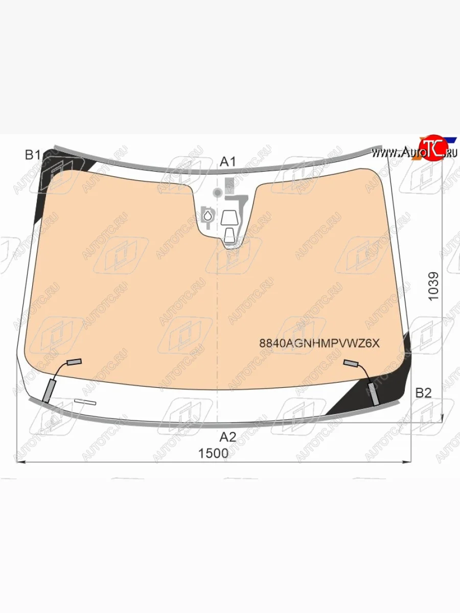 Стекло лобовое (обогрев полный, две камеры, датчик дождя, молдинг) FUYAO Volvo XC60  дорестайлинг (2008-2013) (зеленое)  в Самаре Самарской области