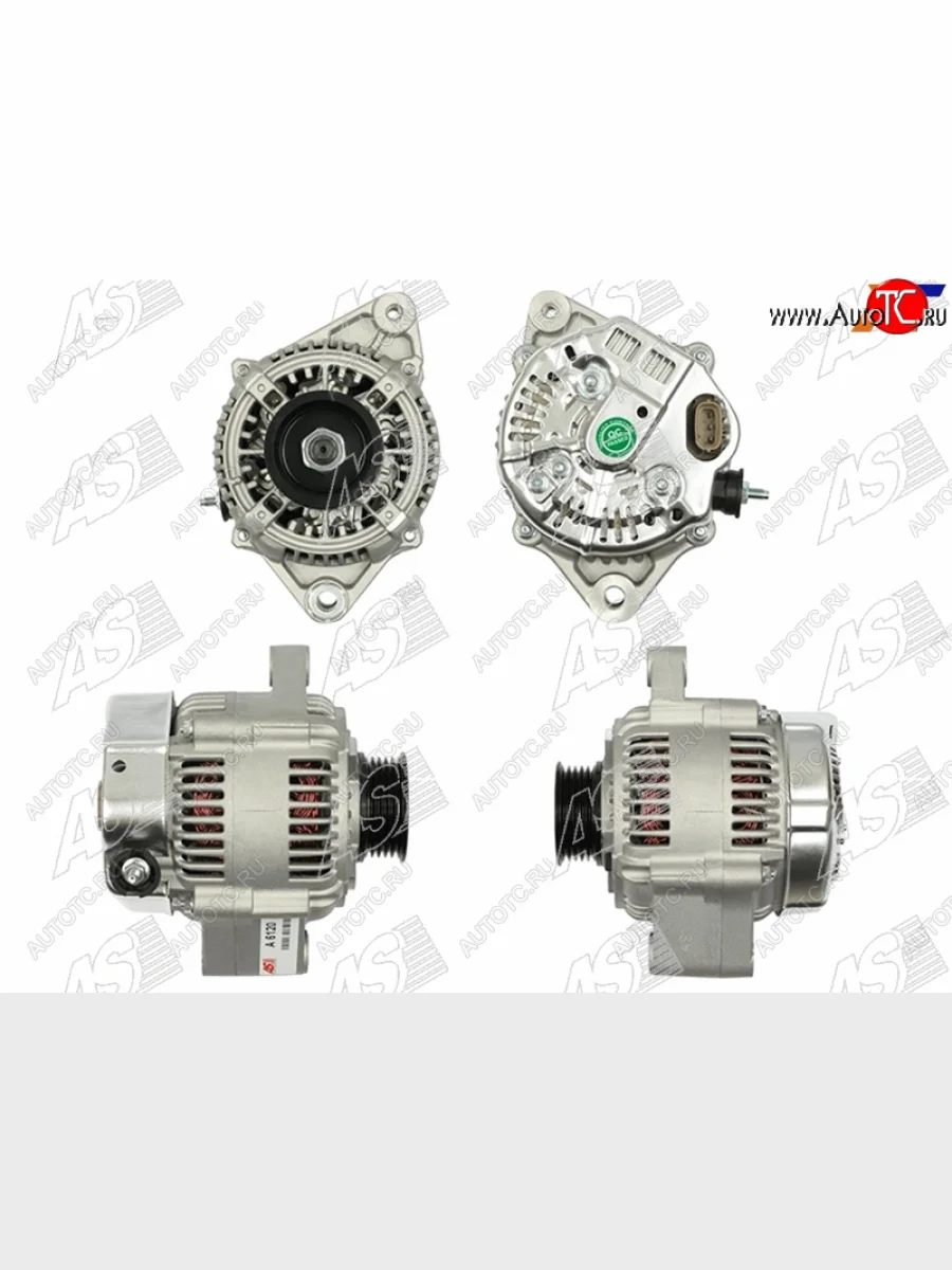 Генератор TOYOTA CORONACALDINACAMRYVISTA 1.8 92-98IPSUM 2.0 96-01RAV4 2.0 94-00 345SFE 12V 80 AS-PL A6120  в Воронеже Воронежской области