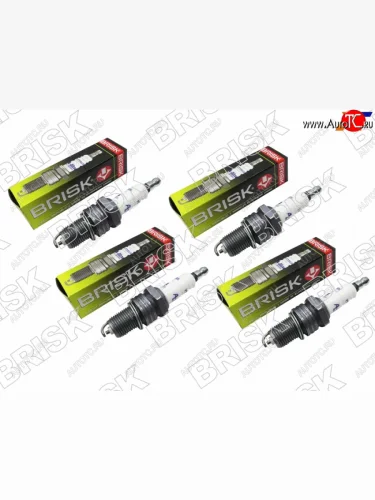 Свеча зажигания LADA 2103210421052107 81-12RENAULT CLIO 90-00 BRISK A-LINE-4