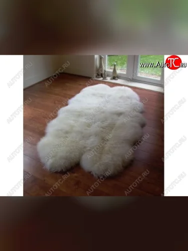 Ковер из 4 шкур (натуральный мех)  4p-d025