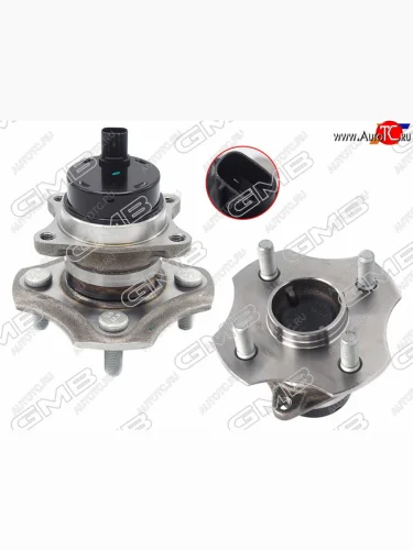 Ступичный узел задн. TOYOTA VITZPLATZFUN CARGOIST 99-05 (c ABS) GMB GH30520