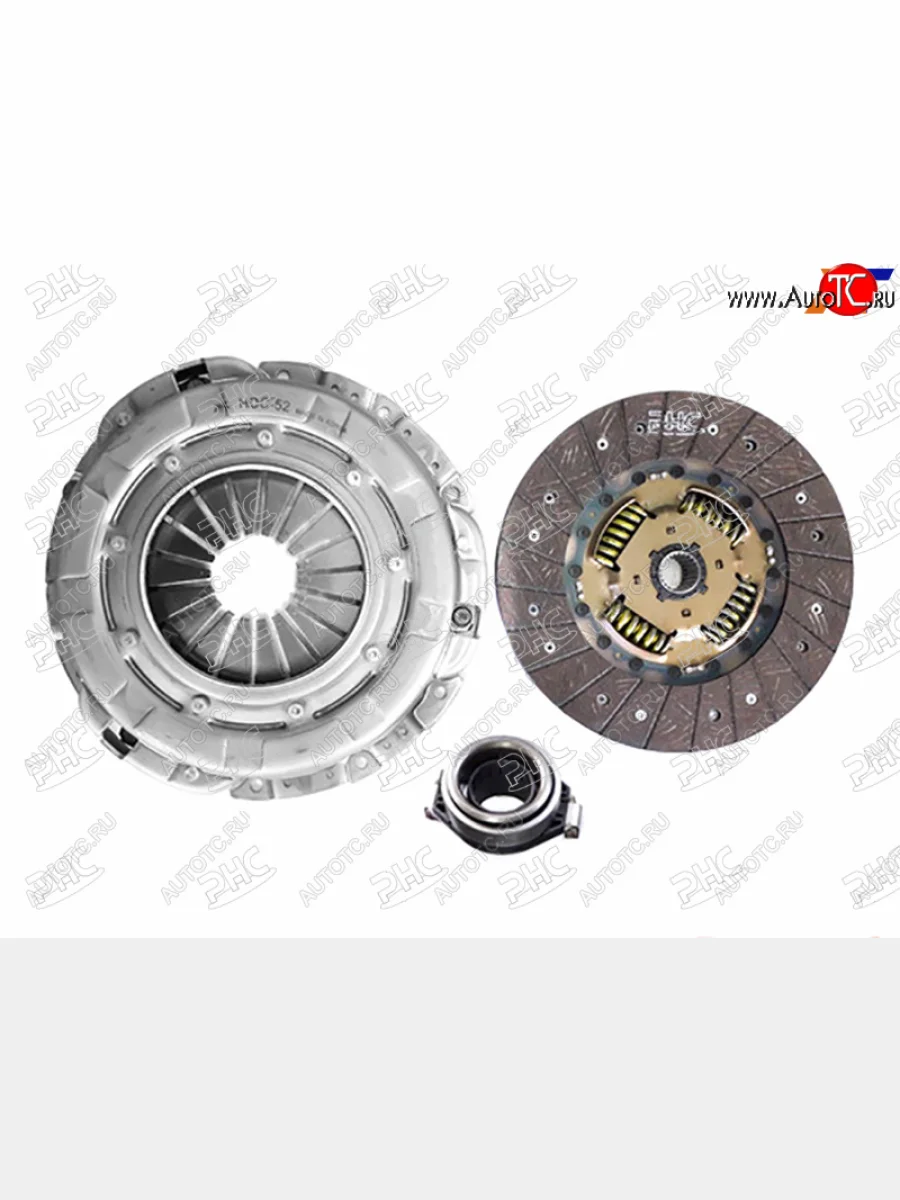 Комплект сцепления HYUNDAI PORTERH-1STAREXH1 2.5D 00- PHC HDK-136  в Самаре Самарской области