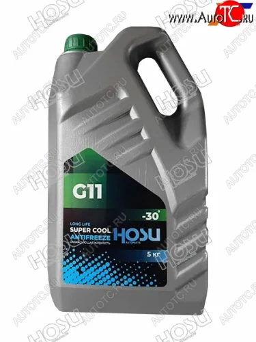 Антифриз (SUPER COOL G11 5 кг. -30 C Зелёный) HOSU HSCL0011