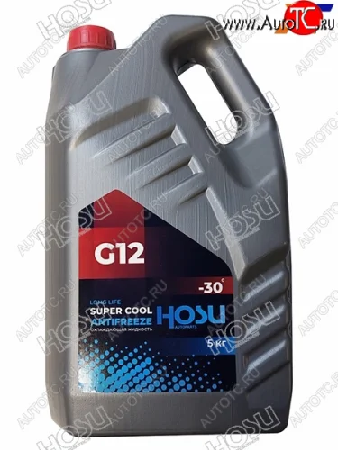 Антифриз (SUPER COOL G12 5 кг. -30 C красный) HOSU HSCL0008