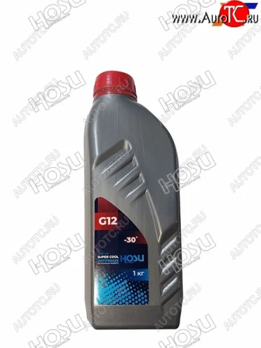 Антифриз (SUPER COOL G12 1 кг. -30 C красный) HOSU HSCL0007