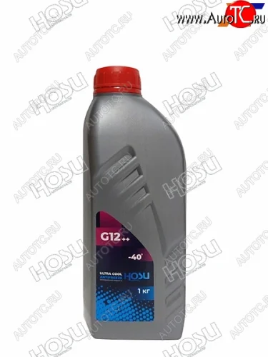 Антифриз (ULTRA COOL G12++ 1 кг. -40 C Розовый) HOSU HSCL0025