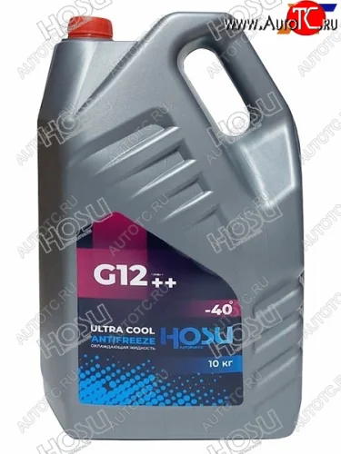 Антифриз (ULTRA COOL G12++ 10 кг. -40 C Розовый) HOSU HSCL0027