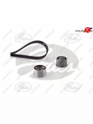 Ремкомплект ГРМ HYUNDAI TUCSONSANTA FETRAJETKIA SPORTAGEXG 2,7 V6 98- (ремень, 2 ролика) GATES K015555XS