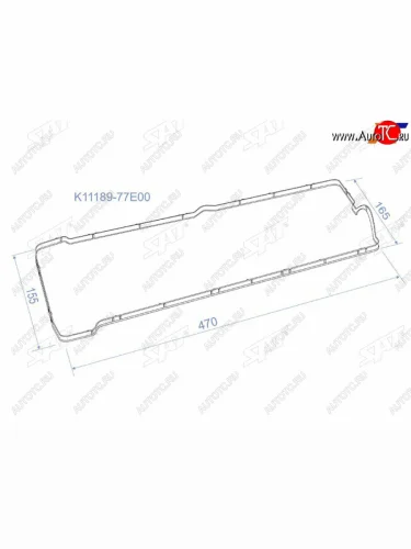 Прокладка клапанной крышки SZ J20A 96-05, EscudoGrand Vitara SAT K11189-77E00