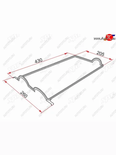 Прокладка клапанной крышки TOYOTA COROLLA,LEVIN,TRUENO 4AGE 95-00 SAT K11213-16021