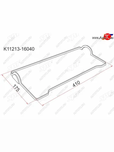 Прокладка клапанной крышки TY 7A-FE SAT K11213-16040