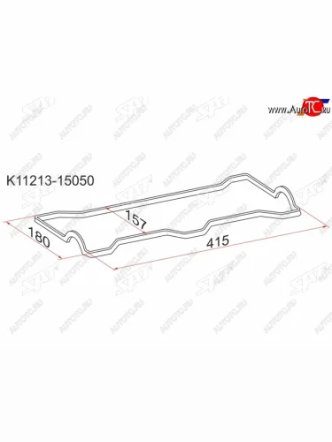 Прокладка клапанной крышки TY 4A5A-FE -92 SAT K11213-15050