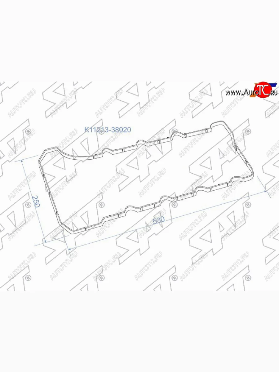 Прокладка клапанной крышки LEXUS LX570 3URFE 07- SAT K11213-38020  в Керчи Республика Крым