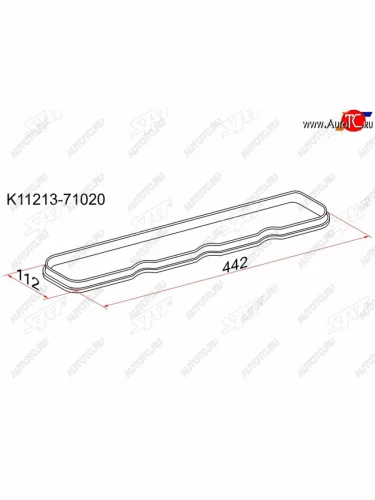 Прокладка клапанной крышки TY 2Y, 3Y, 4Y SAT K11213-71020