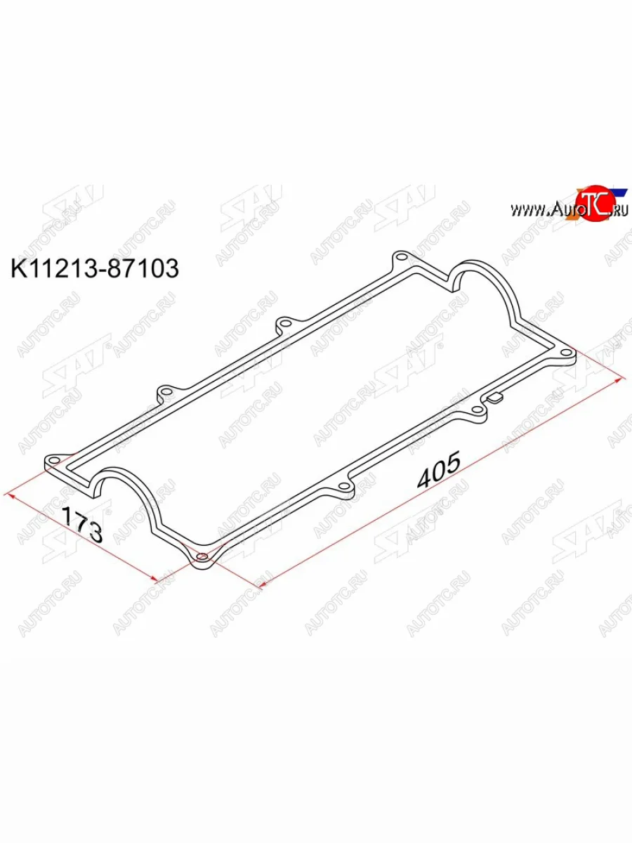 Прокладка клапанной крышки TYDH HCEJ Terios, Cami J100 SAT K11213-87103  в Керчи Республика Крым
