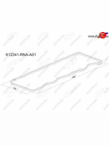 Прокладка клапанной крышки HO R18A, R20A 05- SAT K12341-RNA-A01