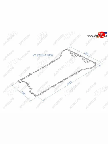 Прокладка клапанной крышки NS CG10, CG13, CGA3DE, Z10, K11 SAT K13270-41B02