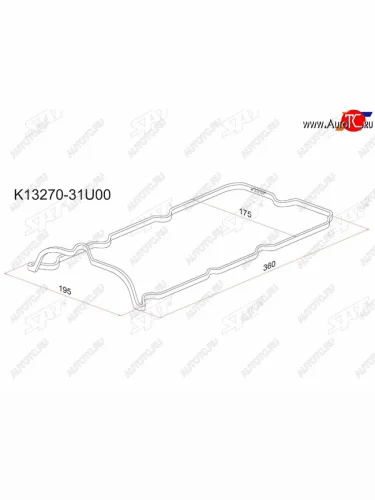Прокладка клапанной крышки RH NS VQ20VQ25VQ30DE 94-98 SAT K13270-31U00