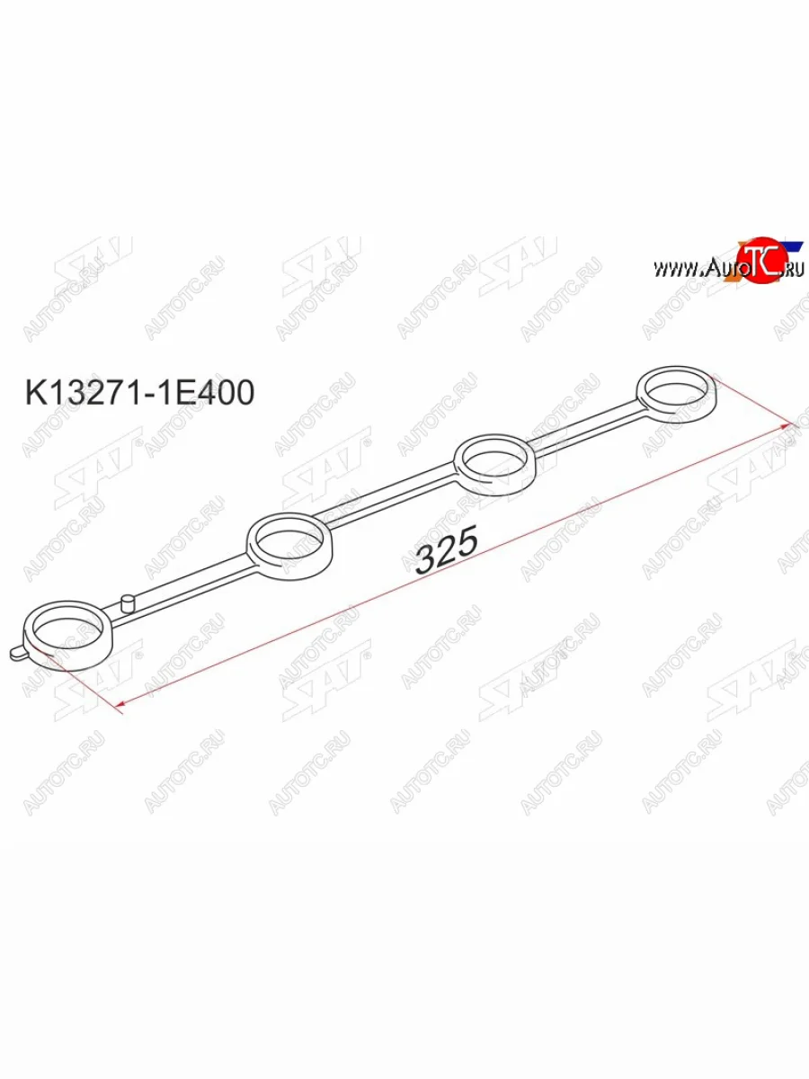 Прокладка свечных колодцев NS KA24DE 97-, U30N30W30 SAT K13271-1E400  в Керчи Республика Крым