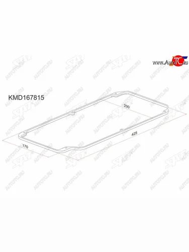 Прокладка клапанной крышки MMC 4G924G93 SOHC 91- CB45W, E5272A, N1121W SAT KMD167815