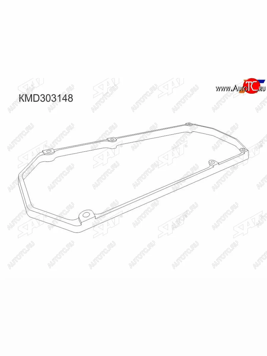 Прокладка клапанной крышки MMC 6G72 SOHC 24V Pajero V#, Delica PD#PE#PF#, Diamant F31AF41A SAT KMD303148  в Керчи Республика Крым