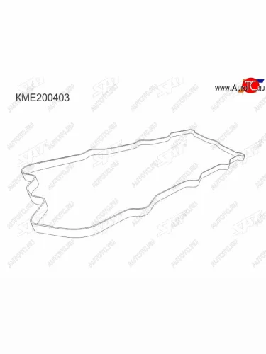Прокладка клапанной крышки MMC 4M40+T 94- SAT KME200403
