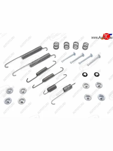 Комплект монтажный тормозных колодок RENAULT LOGAN (TRW) DELPHI LY1180