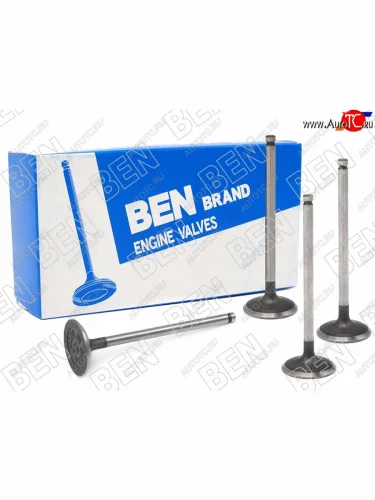 Клапан впускной (комплект 4 шт) NISSAN ADEXPERTCUBEMARCHQASHQAITIIDAWINGROAD HR1516DE 05- BEN NIN-147