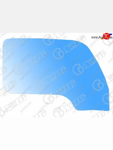 Стекло боковое опускное (Спереди Справа Цвет зеленый) Nissan Atlas F 92-07  ТагАЗ Роад Партнер 08 XYG P23 FD/RH