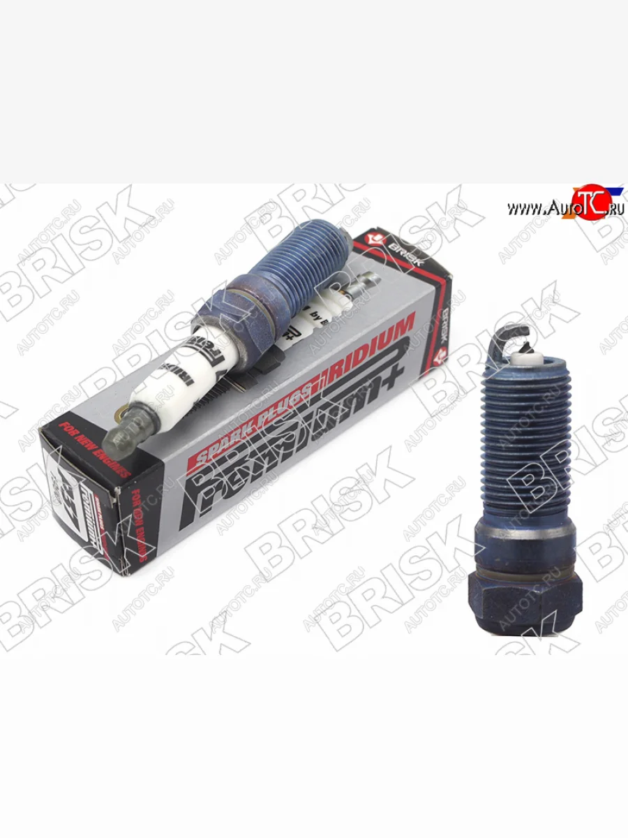 Свеча зажигания CADILLAC CTSSTS 04-FORD C-MAXFOCUSMONDEO 03-MAZDA 356CX9 07- BRISK P37-1990  в Керчи Республика Крым