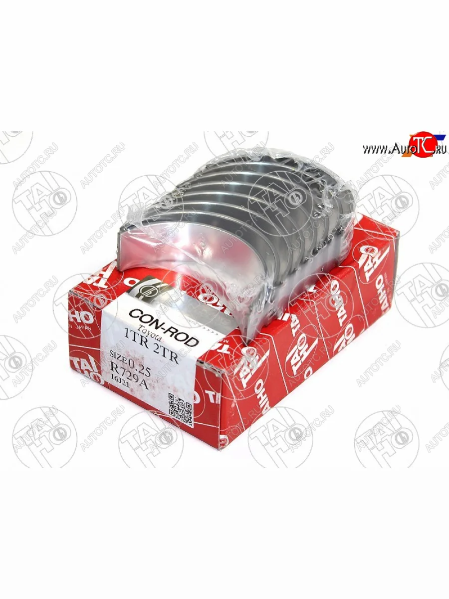 Вкладыши шатунные к-т 0,25 TOYOTA HIACEHILUXLAND CRUISER PRADO 2TR-FE TAIHO R729A 025  в Самаре Самарской области