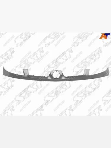 Решетка радиатора Renault Kangoo 03-07 (Внешняя часть) DE-GA REN09KA006