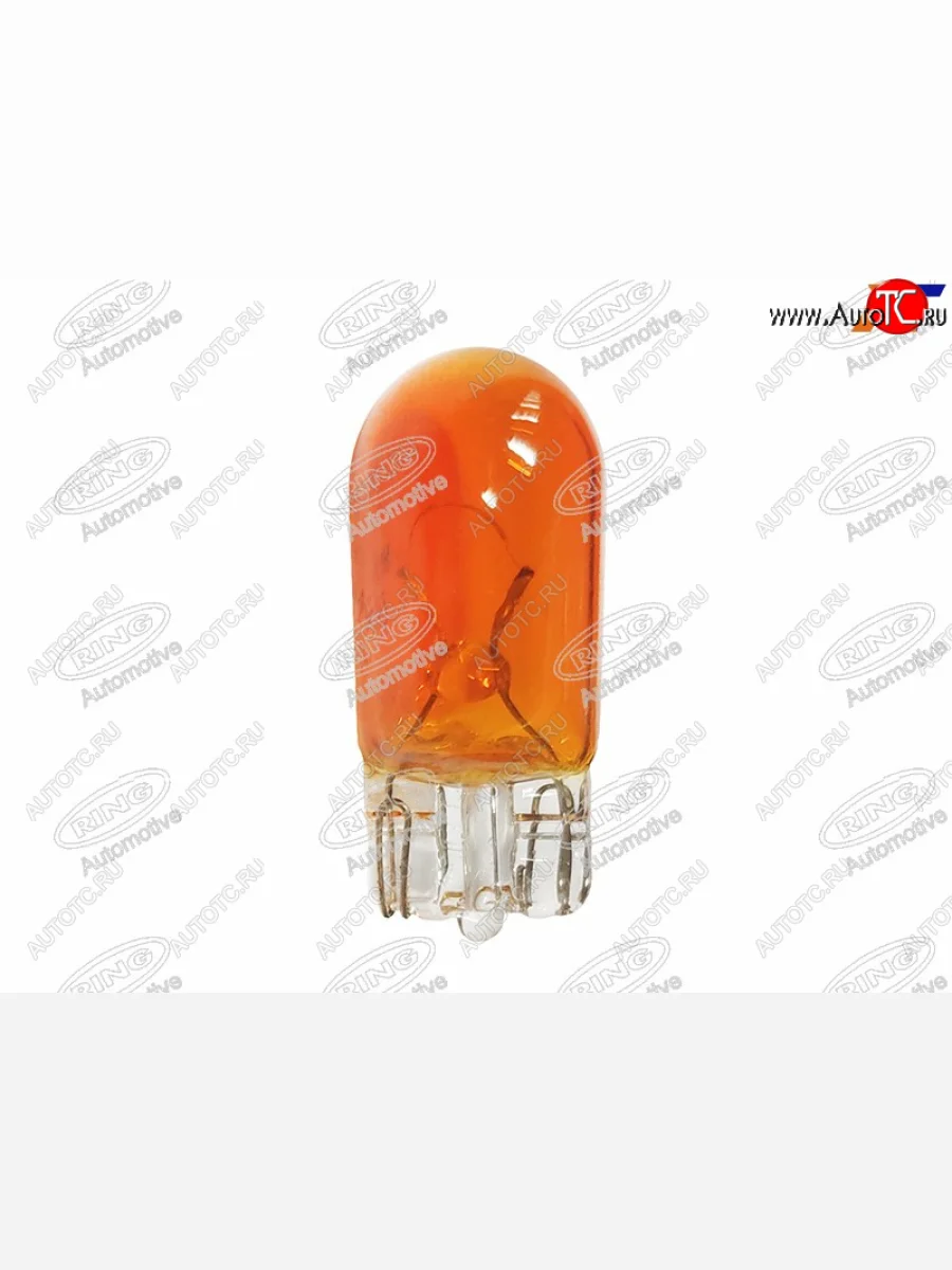 Лампа дополнительного освещения WY5W Янтарная   12V 5W Блистер 2 шт. RING RW501A  в Самаре Самарской области