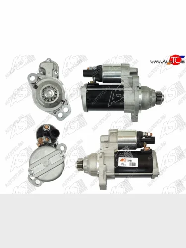 Стартер Audi A3 12-19  Q3 11-19  Skoda Kodiaq 16-22  Octavia 12-20  Rapid 12-  Volkswagen Golf  AS-PL S0488