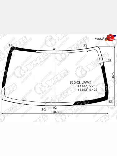 Стекло лобовое HONDA CR-V 95-01 XYG S10-CL LFW/X