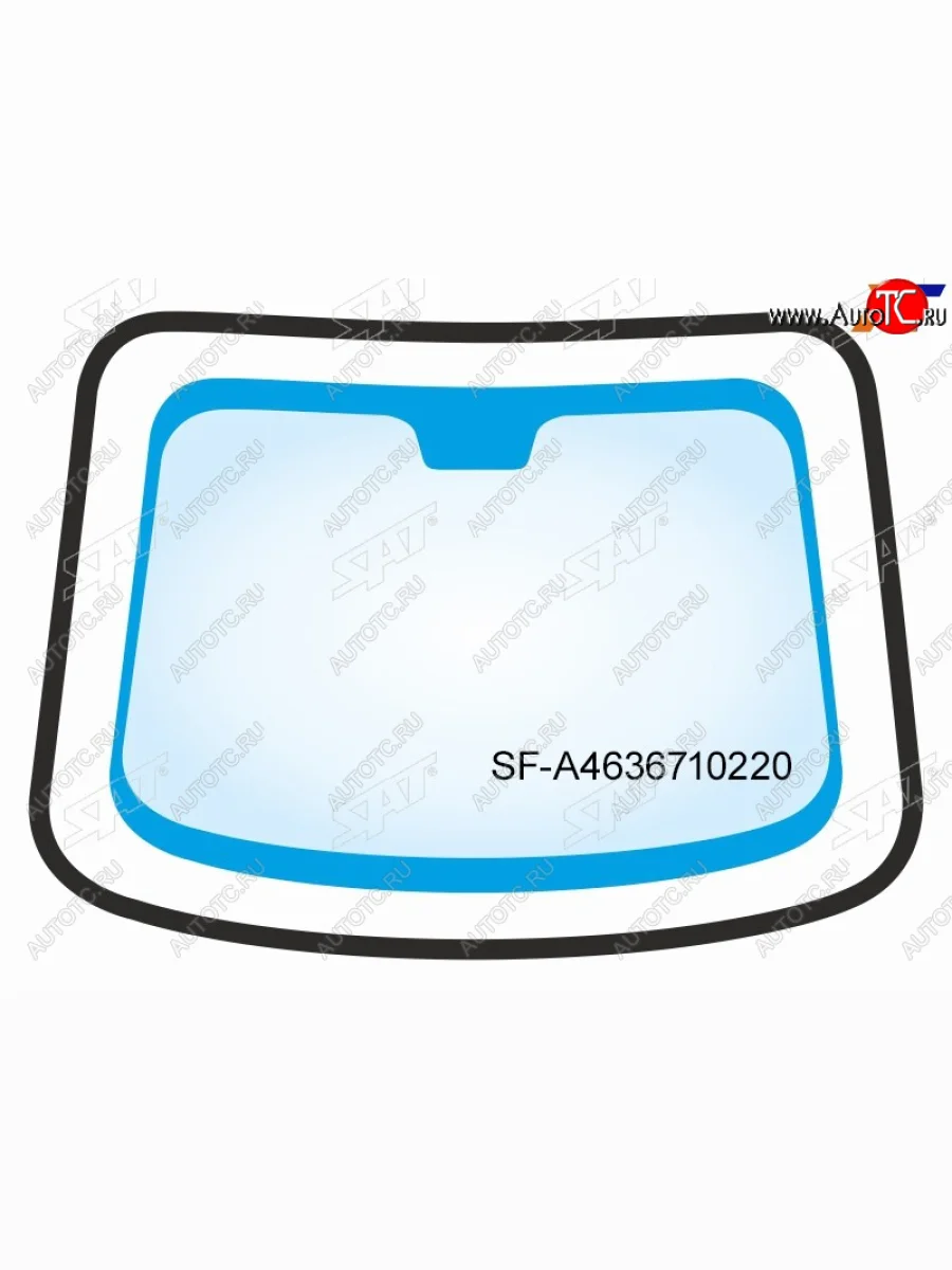 Молдинг лобового стекла (уплотнительная резинка) SAT Mercedes-Benz G class W463 5 дв. 1-ый рестайлинг (1994-1998) (черный)  в Керчи Республика Крым