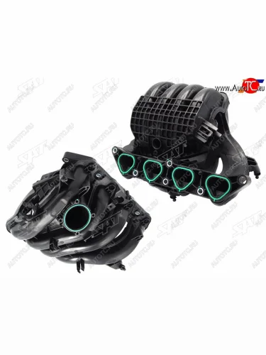 Коллектор впускной VW POLOJETTASKODA RAPIDFABIAROOMSTER 1,41,6L (заслонка слева) SAT ST-036129709KA