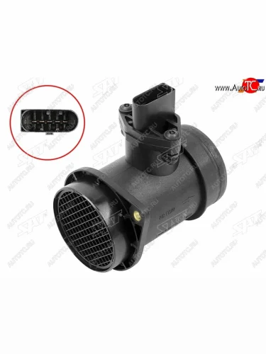 Датчик расхода воздуха 1.8T AWTAWM AUDI A6 02-05Superb 02-08Passat 01-05 SAT ST-06A 906 461 NX