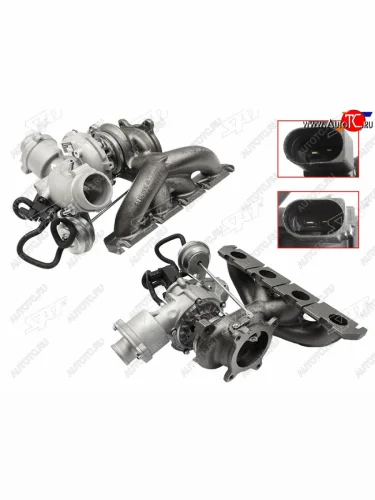 Турбина Audi A4 08-15  A5 07-16  A6 10-18  Q5 08-17 CDNB;CFKA;CAEB;CAEA;CDNC;CPMA;CPMB;CADA;CDZA SAT ST-06H 145 702 S