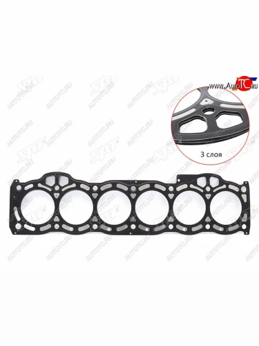 Прокладка ГБЦ TOYOTA MARK2VEROSSAALTEZZA 1G-FE 03- (металл) SAT ST-11115-70062-S