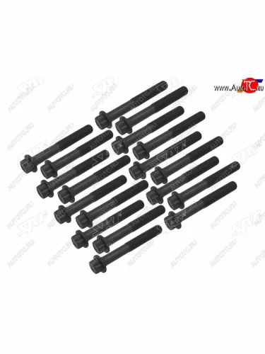 Болт ГБЦ (комплект) MITSUBISHI 4D56-T DOHC COMMON RAIL (16V) SAT ST-117-0036