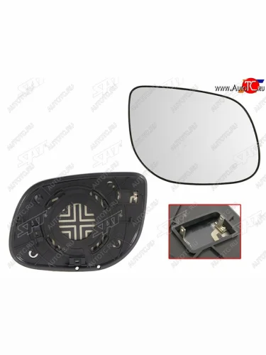 Правое полотно зеркала (с обогревом) SAT KIA Cerato 2 TD седан (2008-2013)