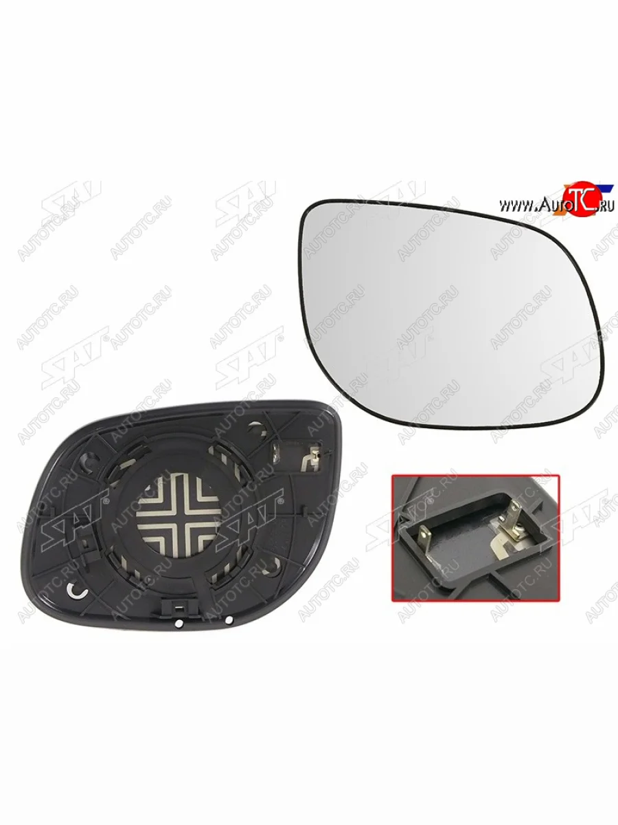 Правое полотно зеркала (с обогревом) SAT KIA Cerato 2 TD седан (2008-2013)  в Перми Пермском крае