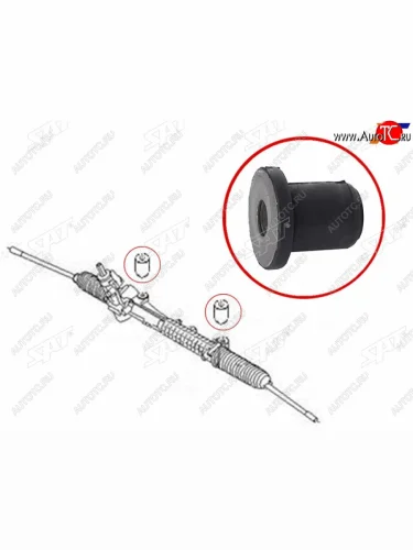 Втулка рулевой рейки Ford Transit 85-00 SAT ST-1370728B