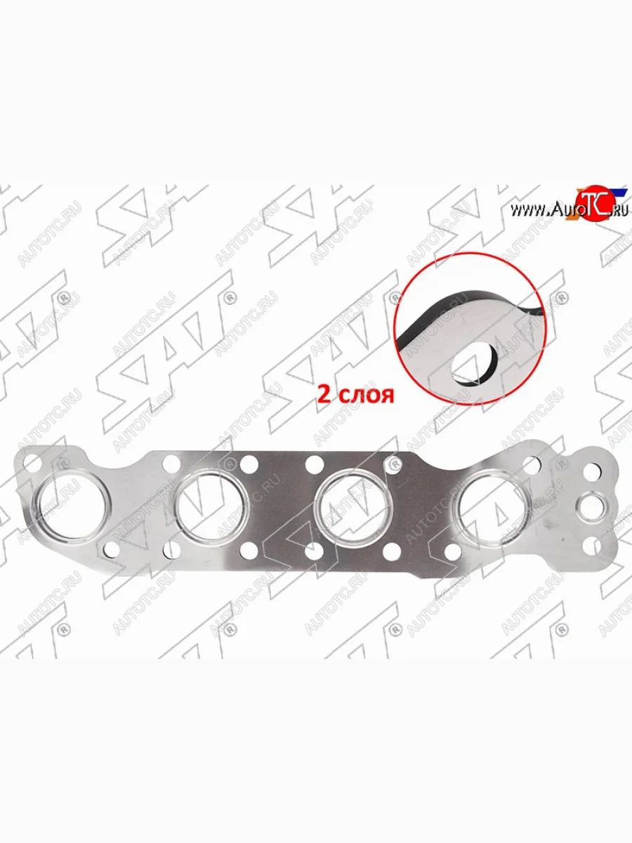Прокладка выпускного коллектора SUZUKI ESCUDOGRAND VITARA 05-SWIFT 04-10SX4 06-JIMNY 01- V=1.6 SAT ST-14140-69G02  в Керчи Республика Крым