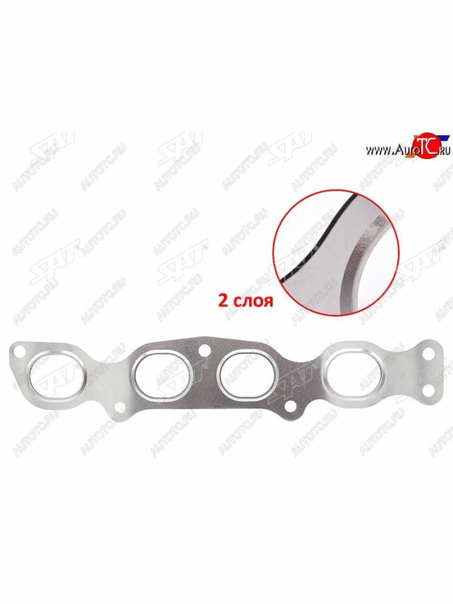 Прокладка выпускного коллектора SUZUKI GRAND VITARAESCUDO 05- V=2.4 SAT ST-14140-78K00  в Керчи Республика Крым