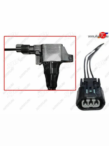 Разъем катушки зажигания HONDA CIVICFITJAZZMOBILIOPARTHER L1315 SAT ST-163-0006