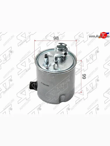 Фильтр топливный NISSAN ATLAS CONDOR ZD30DDTI 07-CABSTAR YD25 07-X-TRAIL T30 YD22 00-07 SAT ST-16400-ES60C