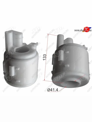 Фильтр топливный NISSAN X-TRAIL T30 00-07 SR20 SAT ST-16400-4M405